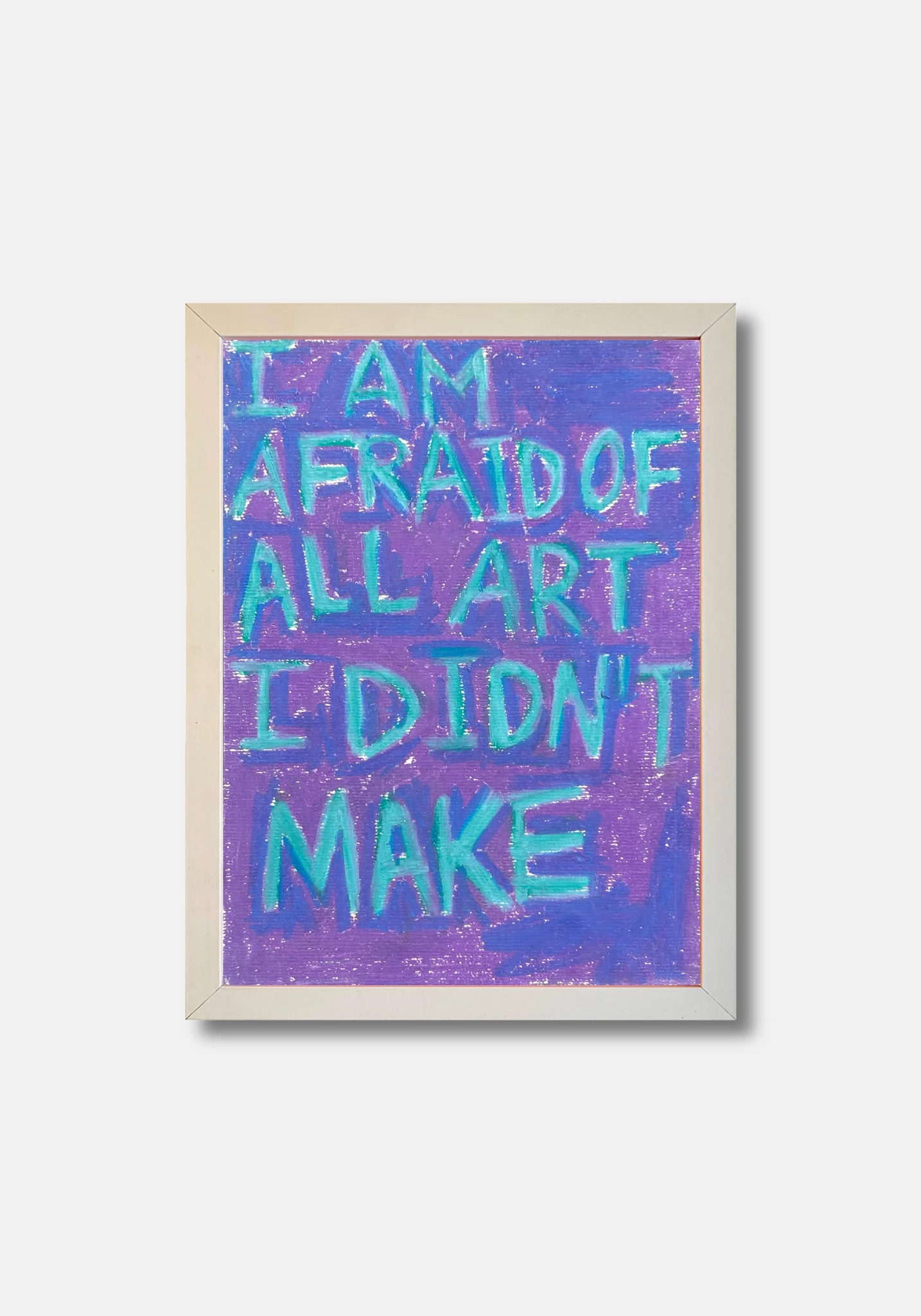 ‘I’ Series - ‘Afraid’ - alternate view